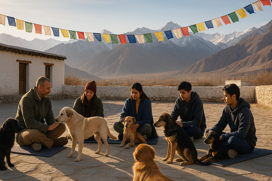 Yasuragi in Ladakh: een stille plek waar honden en mensen herstellen
