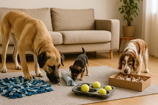 10 snuffelspelletjes voor thuis: hersenwerk dat elke hond leuk vindt
