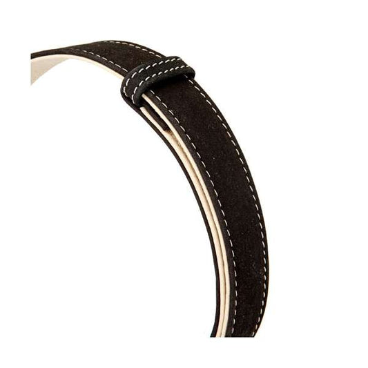 Karlie Buffalo Ultra Halsband - Zwart/Hellbeige - 40 mm / 55-75 cm