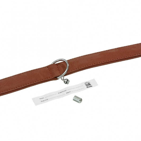 Karlie Halsband Buffalo Kalfsleer - Bruin - 24 cm / 10 mm