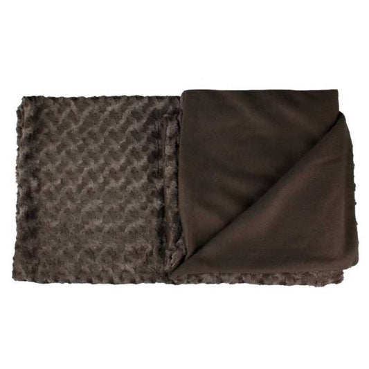 Karlie Flamingo Knuffel sprei - 150 x 100 cm - Taupe