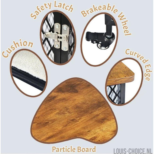 Topmast Metalen Bench Petit Grandes - Luxeus - 69 x 51 x 60 cm