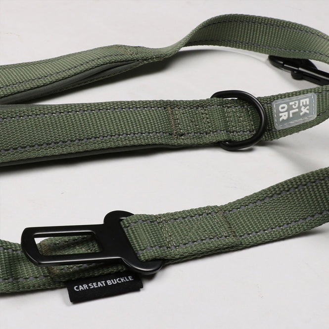 Duvoplus EXPLOR Ultimate Fit On-The-Road-Riem Classic - Undercover Green - 130cm - 25mm