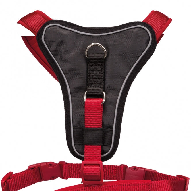 Trixie Premium Y-harnas - rood - 33-42 cm/10 mm