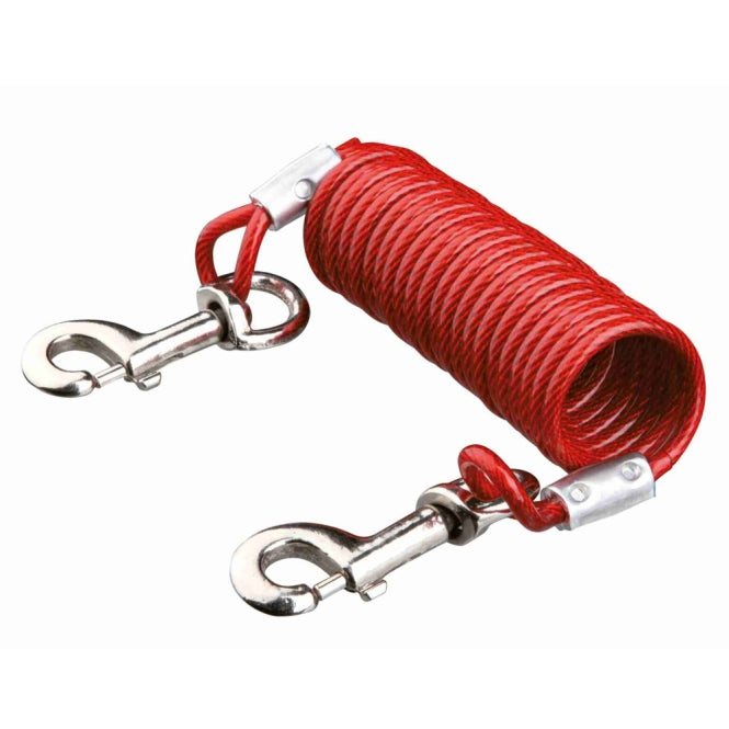 Trixie koord met spiraalkabel - 5 meter