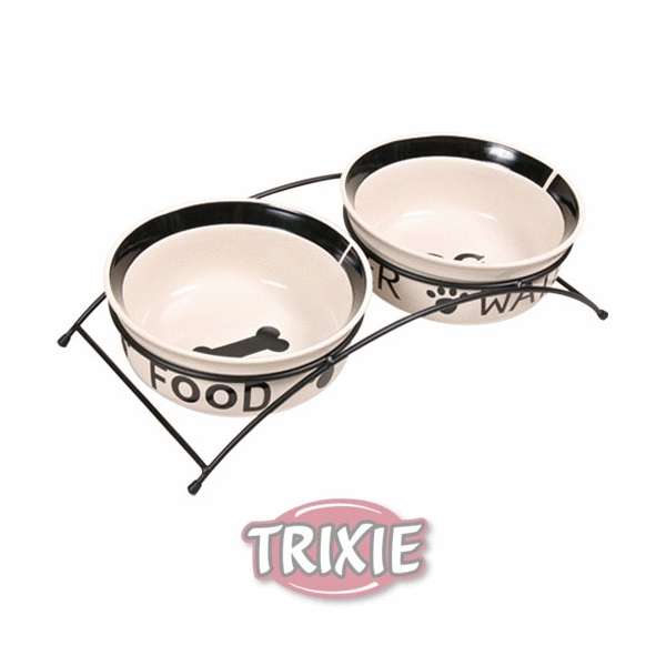 Trixie Eet en drinken set - 2 x 0,25 L