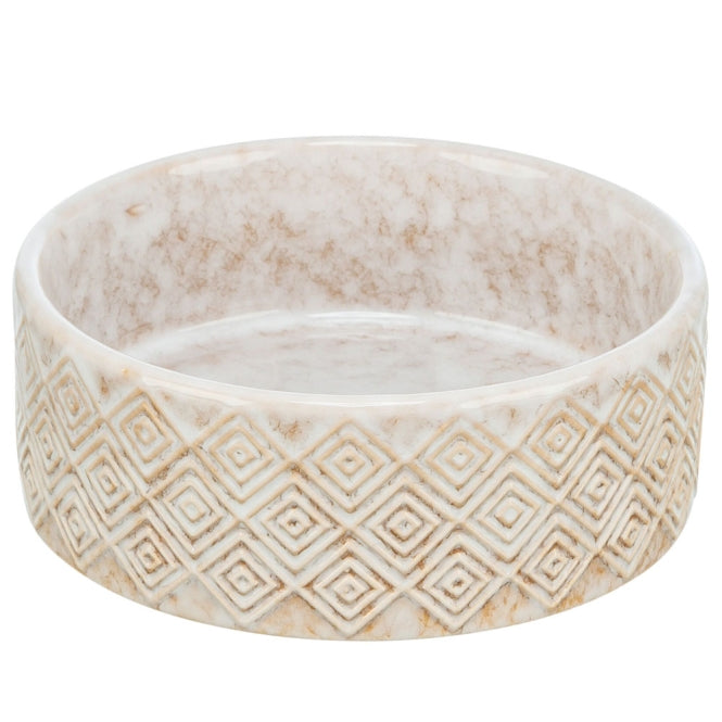 Trixie Serviesset, Keramiek/Bambus - 2 × 0,8 l