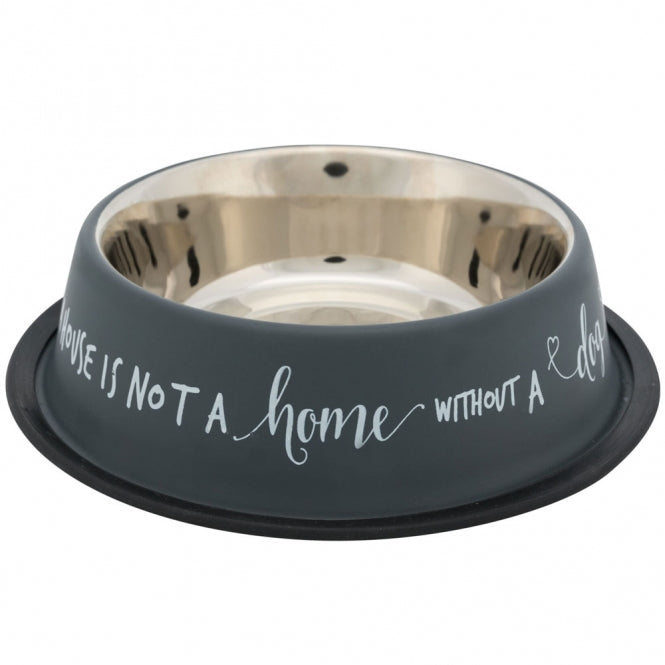 Trixie roestvrijstalen voerbak Home voor honden - 0,7 l/ø 21 cm
