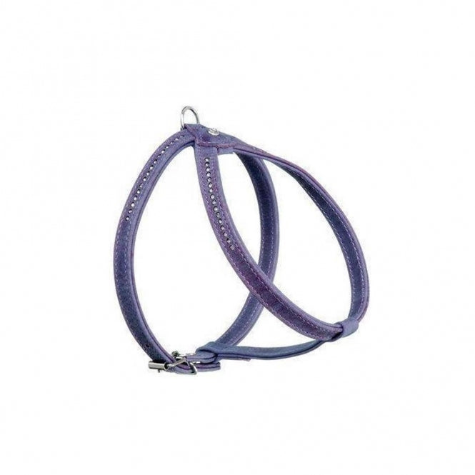 Karlie Buffalo Denim Strass Tuig - Lavendel - 25-32 cm