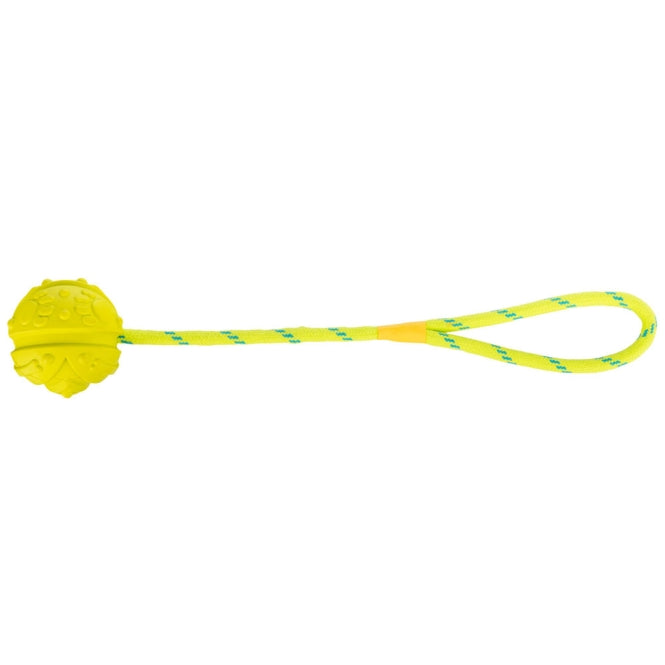 Trixie Natuurrubberbal aan Band, drijvend - 7 cm