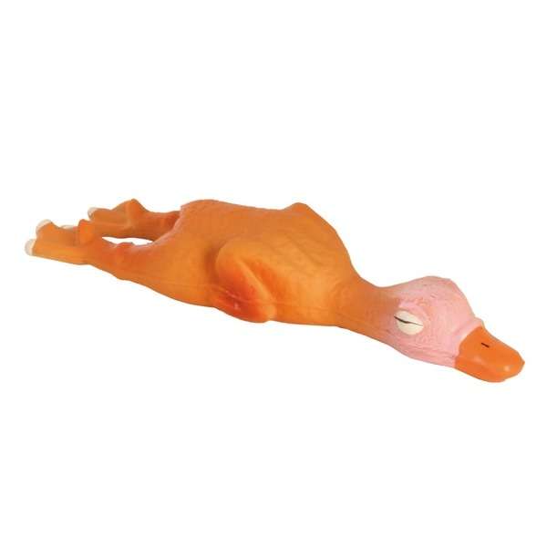 Trixie Mini-Eend van Latex - 14 cm