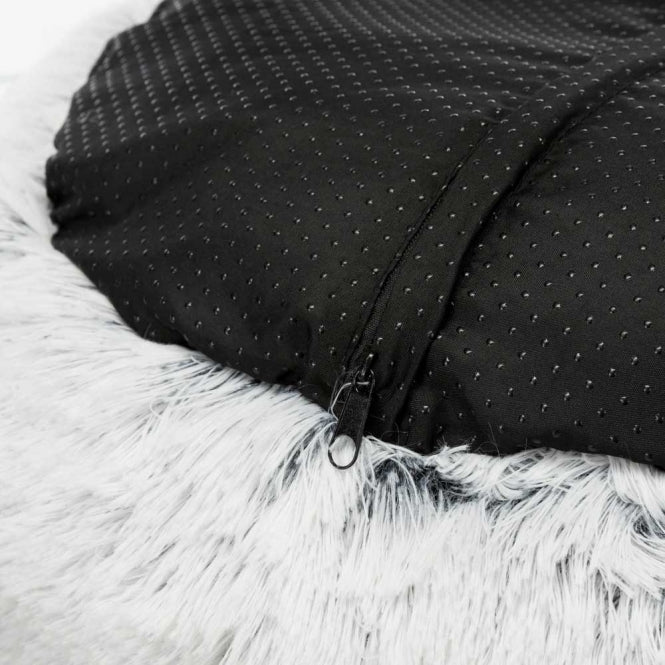 Trixie bed Harvey - rond - wit-zwart / 50 cm