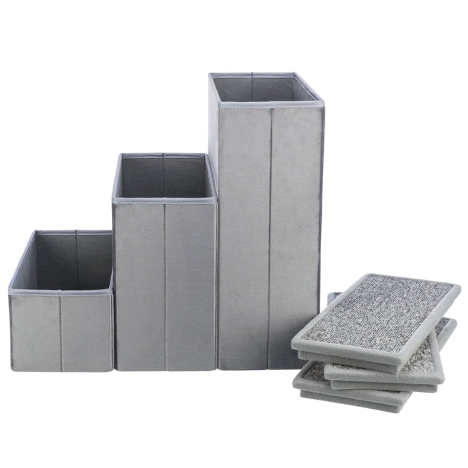 Trixie trap met fluweel en tapijt - 34 × 45 × 50 cm