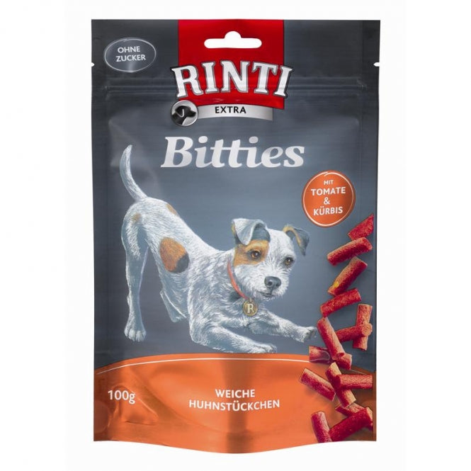 Rinti Extra Snack Bitties Tomaat & Pompoen - 100 g