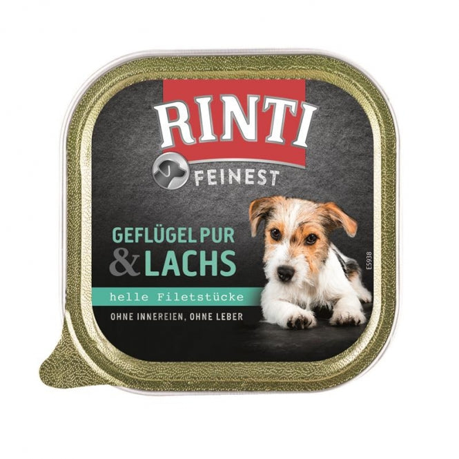 Rinti Schaaltje Feinest Gevogelte & Zalm - 150 g