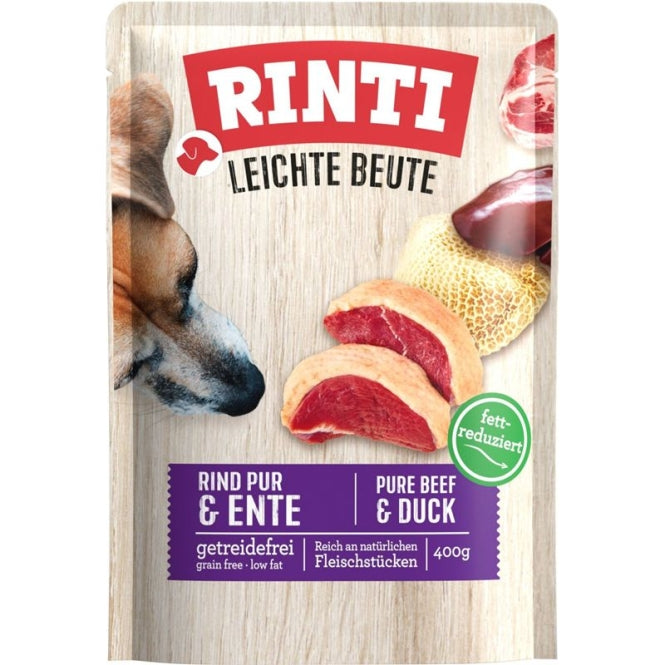 Rinti Lichte Buit Rund Puur & Eend - 400 g (pouch)