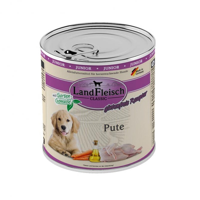 Landfleisch Dog Classic Junior Kalkoen - 800 g
