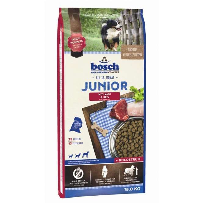 Bosch Junior Lam & Rijst - 15 kg