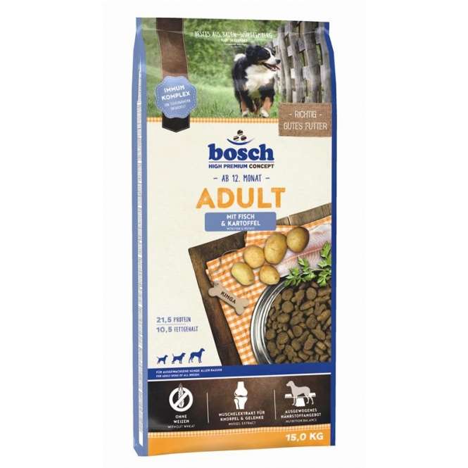 Bosch Adult Vis & Aardappel - 15 kg