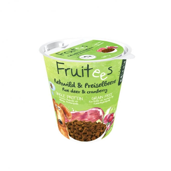 Bosch Fruitees Hertvlees & Vossenbessen - 200g
