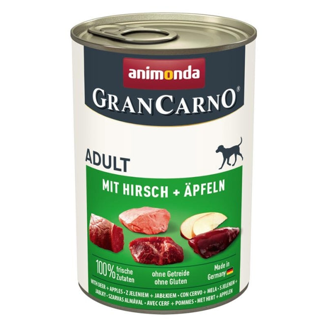 Animonda GranCarno Adult met Hert & Appel - 400g