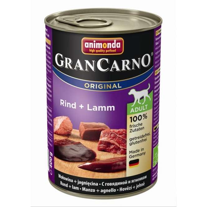Animonda GranCarno Adult Rund & Lam - 400g