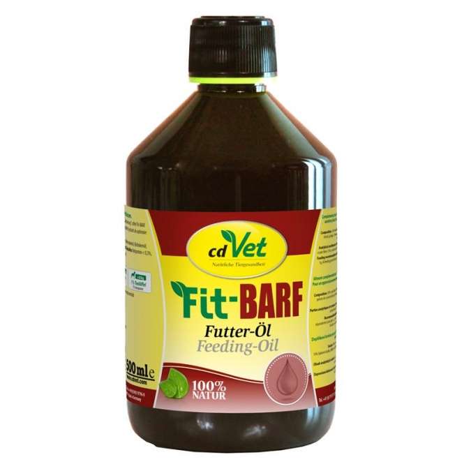 cdVet Fit-BARF Voer-Olie - 500 ml