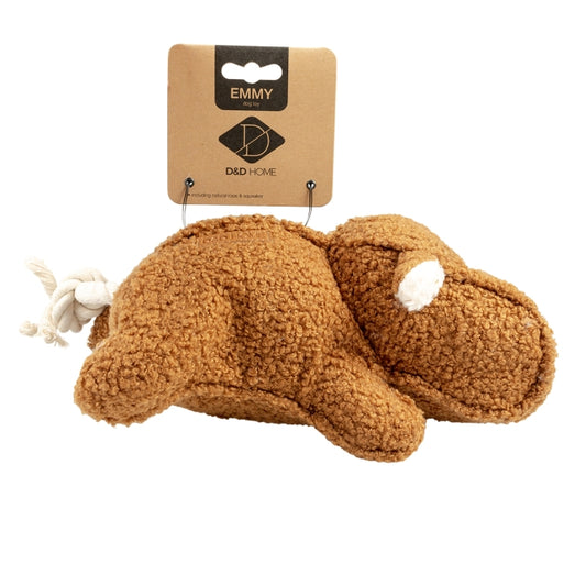 D&D Hondenspeelgoed Emmy Teddystof - bruin