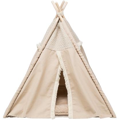 Trixie Kattenmand Tipi Boho Beige