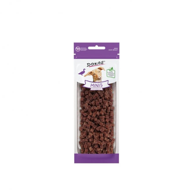 Dokas Hondensnack Minis Eendeborst 70g