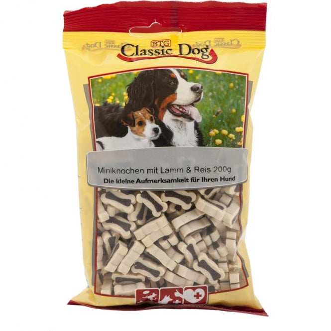Classic Dog Snack Mini-Botjes met Lam & Rijst - 200 g