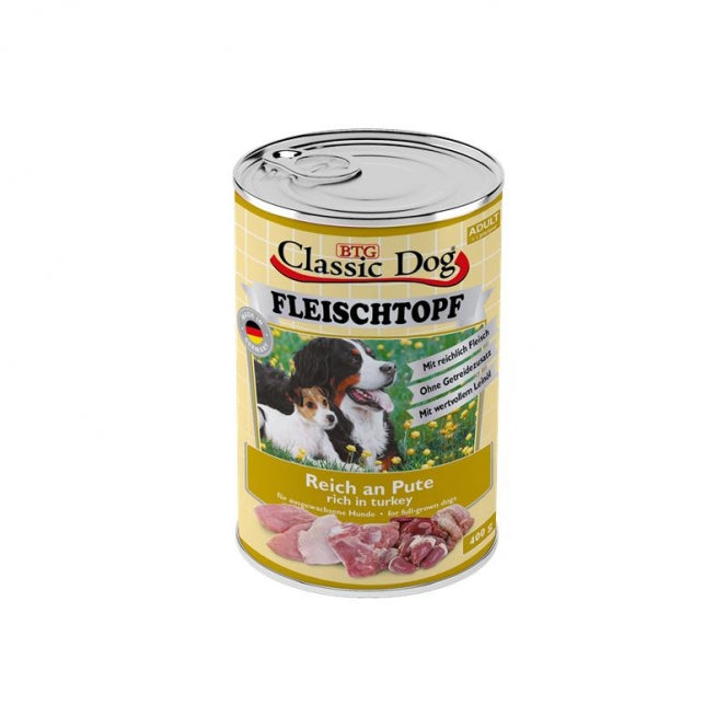 Classic Dog Vlees-Pot Kalkoen - 400 g