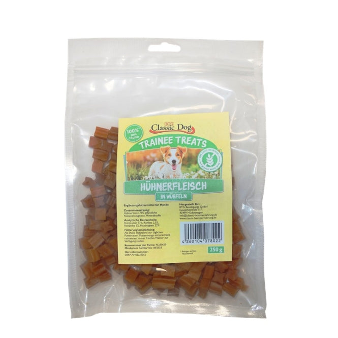 Classic Dog Trainee Treats Kipvlees-blokjes - 250 g
