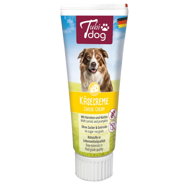 Tubi Dog Kaascrème met Wortel & Pompoen - 75 g