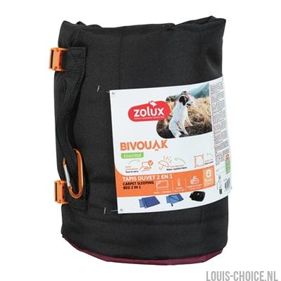 Zolux Bivouak Hondendeken / Slaapzak 2In1 Rood