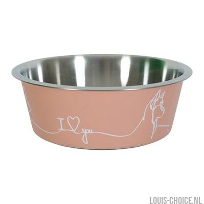 Zolux Love Voerbak Hond Roze