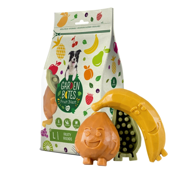 Garden Bites Fruity Friends - L - 12,5cm / 3 stuks