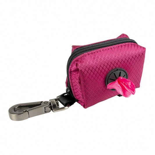 Poopidog - Hondenpoepzakjes houder - Nylon - Paars