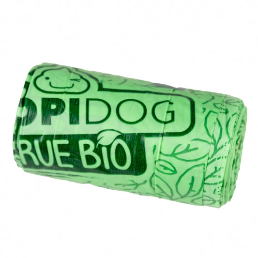Poopidog Hondenpoepzakjes true bio - 4 x 15 stuks