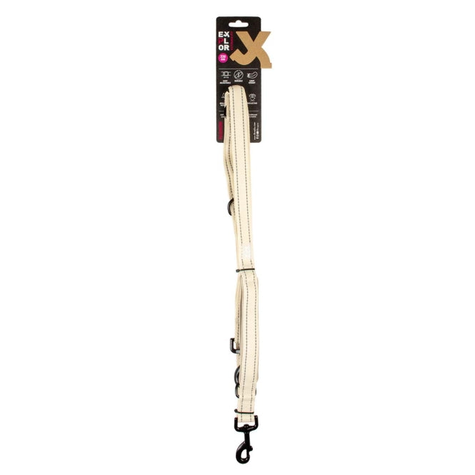 Duvoplus - Trainingsriem - EXPLOR Ultimate Fit Fashion - antiek wit - 220cm - 16mm