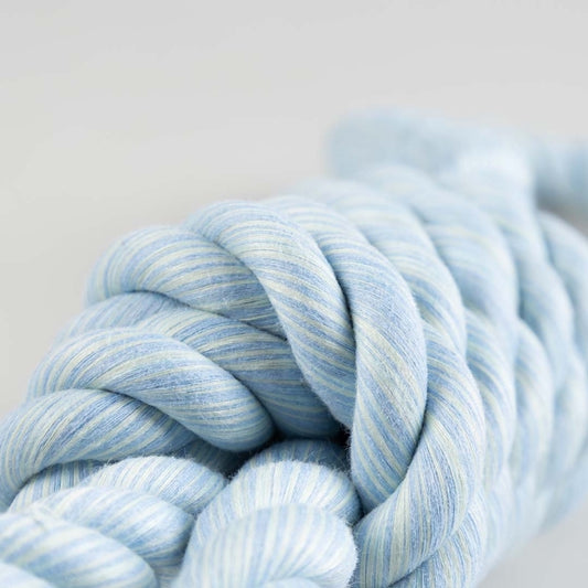 Duvoplus Flossy Trektouw 2 Lussen - blauw