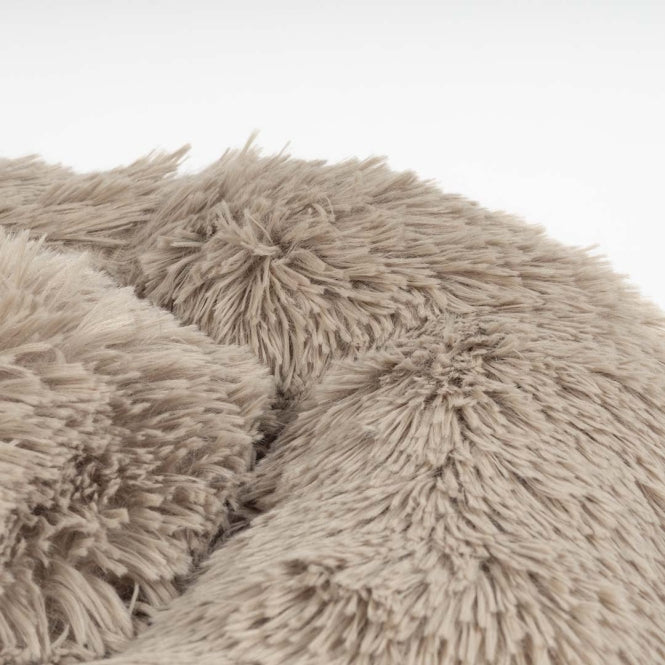 Duvoplus Donut bed Snug - beige - M - 65x65x15cm