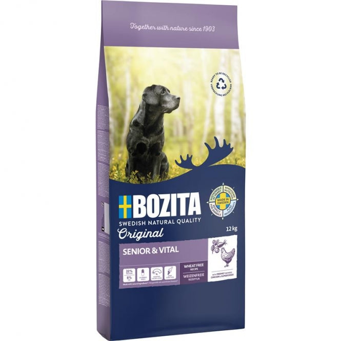 Bozita Original Senior & Vital Tarwe-vrij - 12 kg