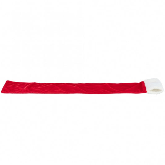 Trixie - Kerstsjaal - rood/wit - 50 cm