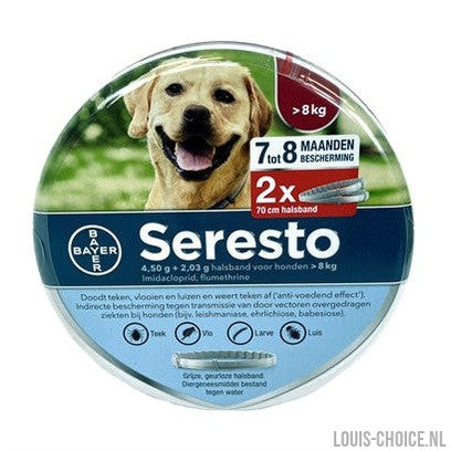 Bayer Seresto Teken- En Vlooienband Hond-BAYER-Louis Choice