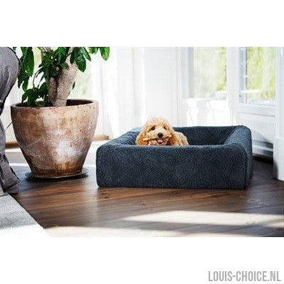 Bia Bed Fleece Hoes Hondenmand Grijs-BIA-Louis Choice