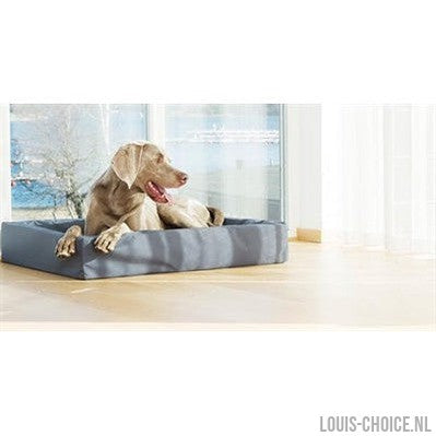 Bia Bed Kunstleer Hoes Hondenmand Grijs-BIA-Louis Choice