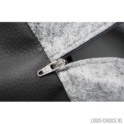 Bia Bed Kunstleer Hoes Hondenmand Zwart-BIA-Louis Choice