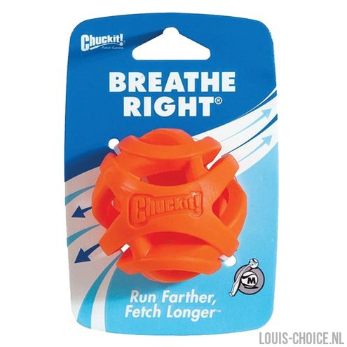 Chuckit Breathe Right Fetch Bal Oranje-CHUCKIT-Louis Choice