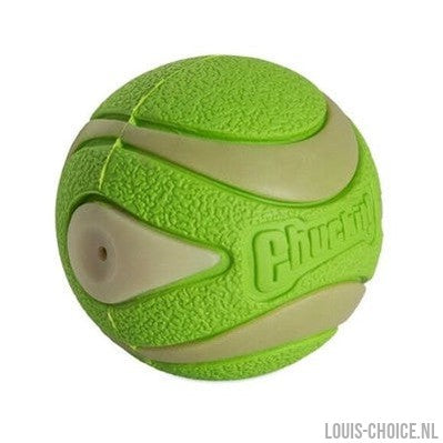Chuckit Max Glow Ultra Squeekerbal Groen-CHUCKIT-Louis Choice